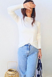 Pull ROMY - blanc