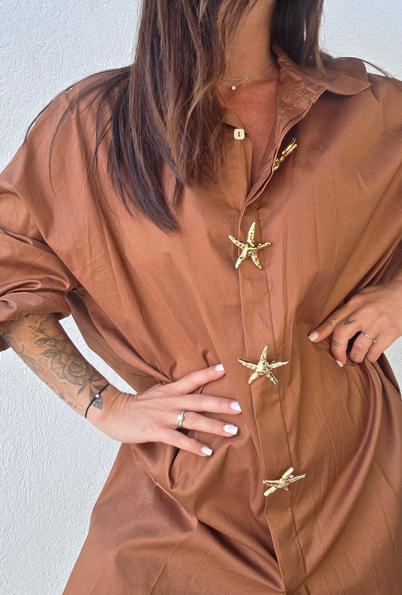 Robe chemise GOLDY