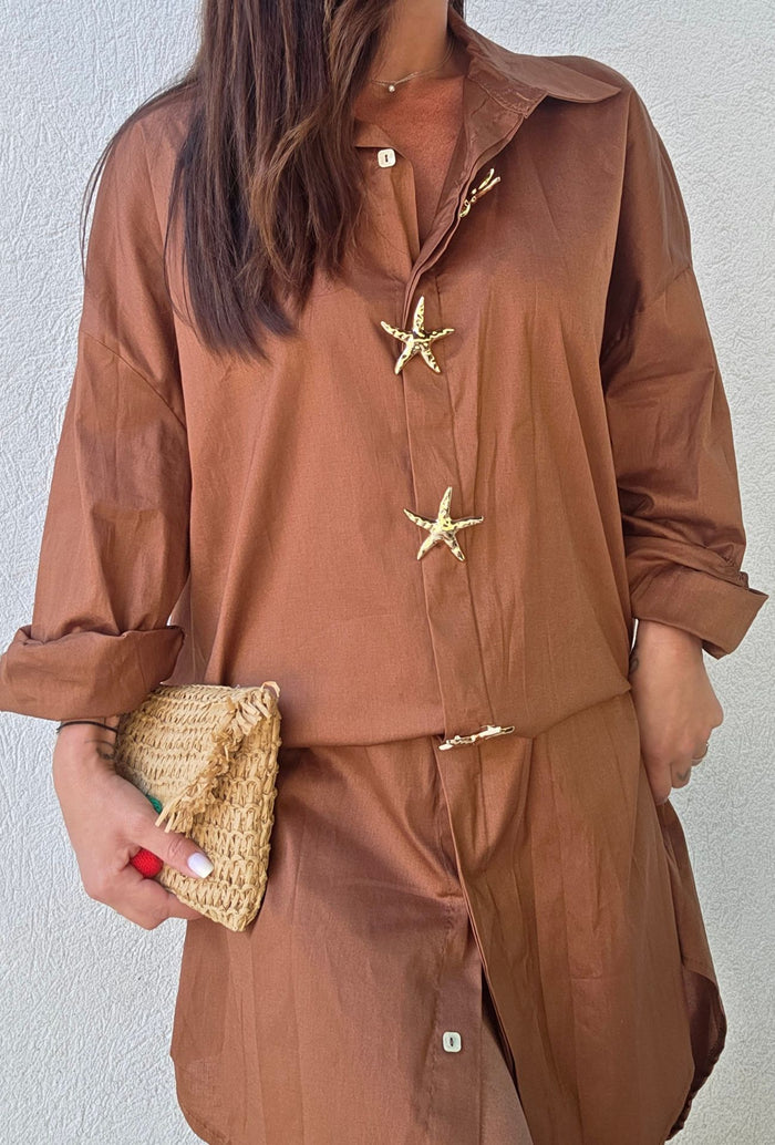 Robe chemise GOLDY