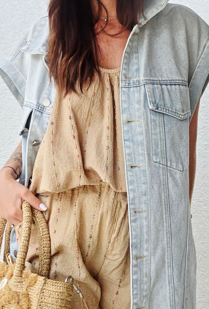Top CHLOE Beige 
