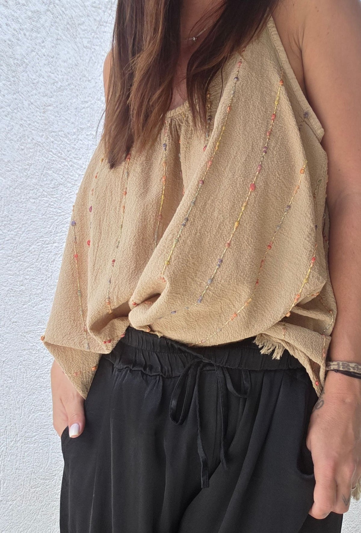 Top CHLOE Beige 