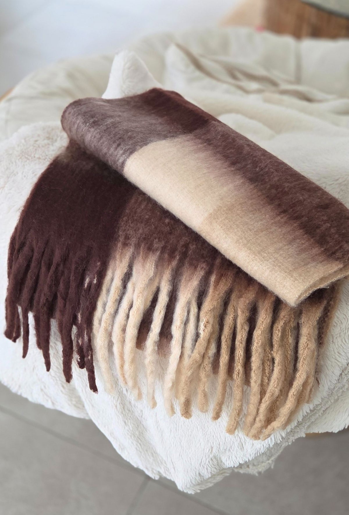 Écharpe MELINA marron