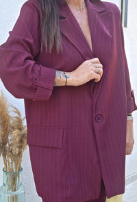 Ensemble BILLIE bordeaux