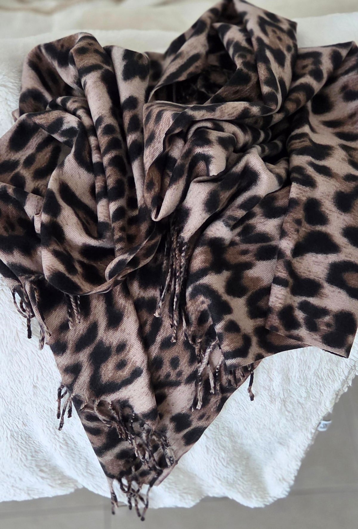 Écharpe VANÉ léopard