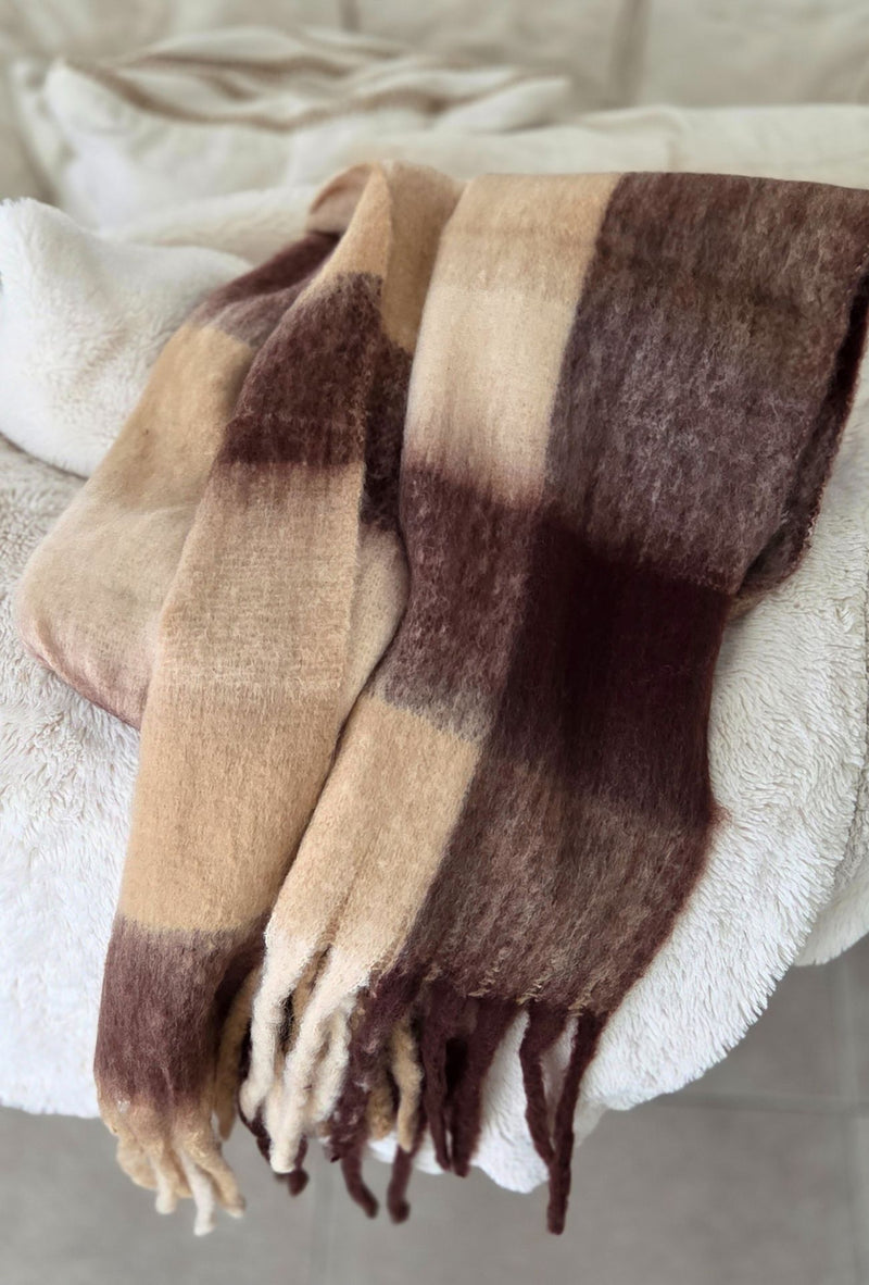 Écharpe MELINA marron