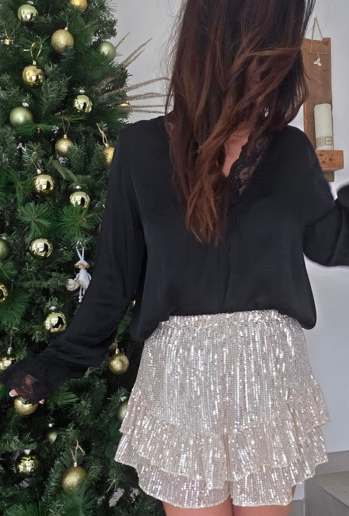 Jupe short sequins MARIA 