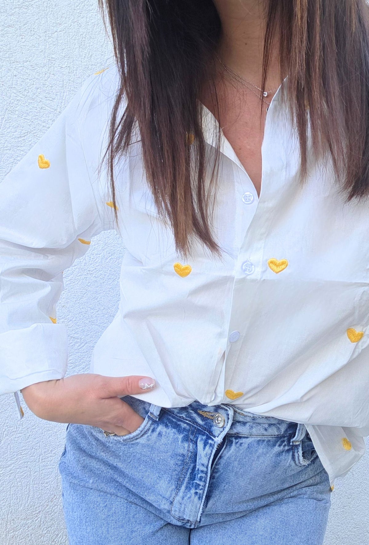 Chemise LOVE yellow
