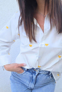 Chemise LOVE yellow