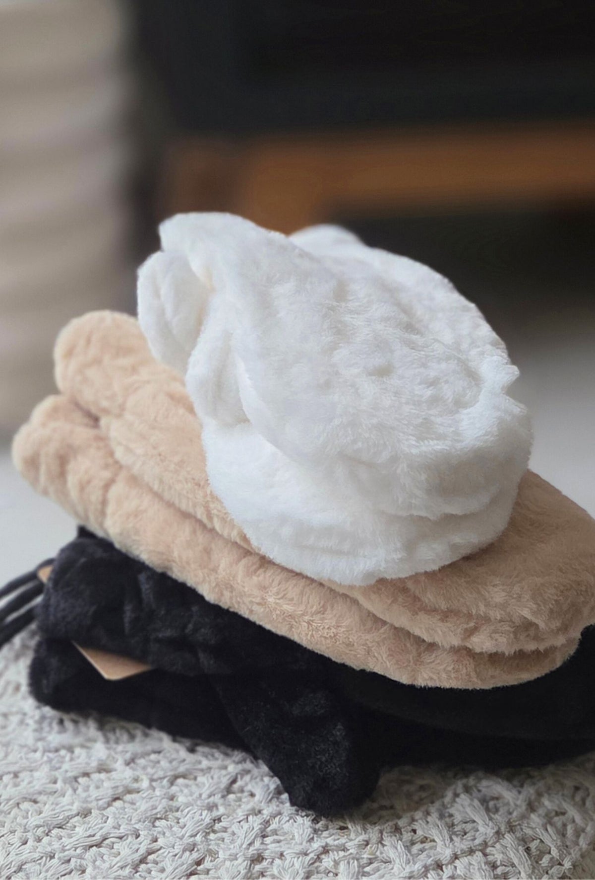 Moufles ANGELINA blanches