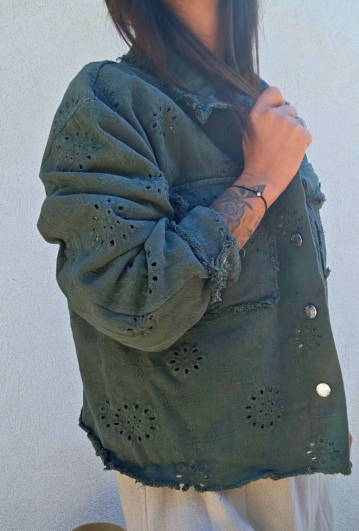 Veste MINAYA kaki