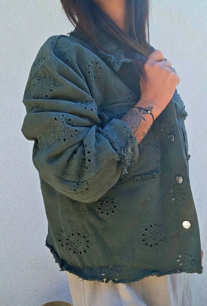 Veste MINAYA kaki