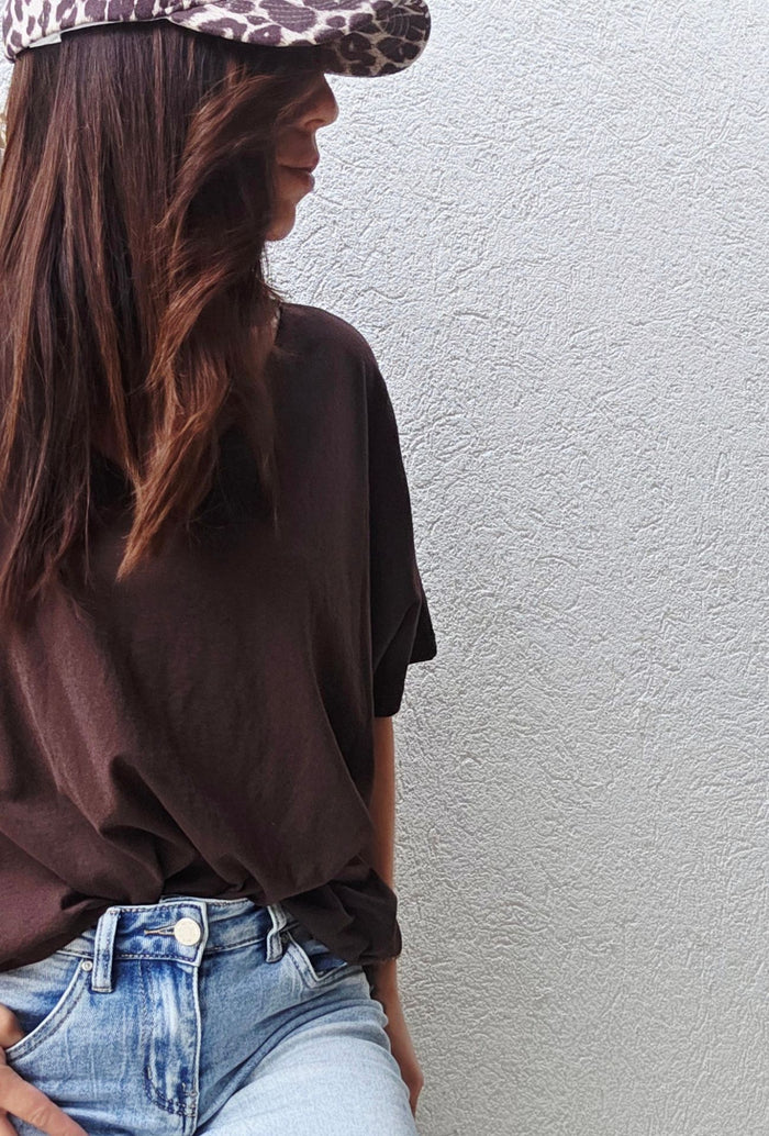 Tee-shirt INGRID - marron