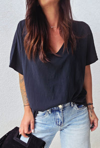 T-shirt oversize INGRID Noir