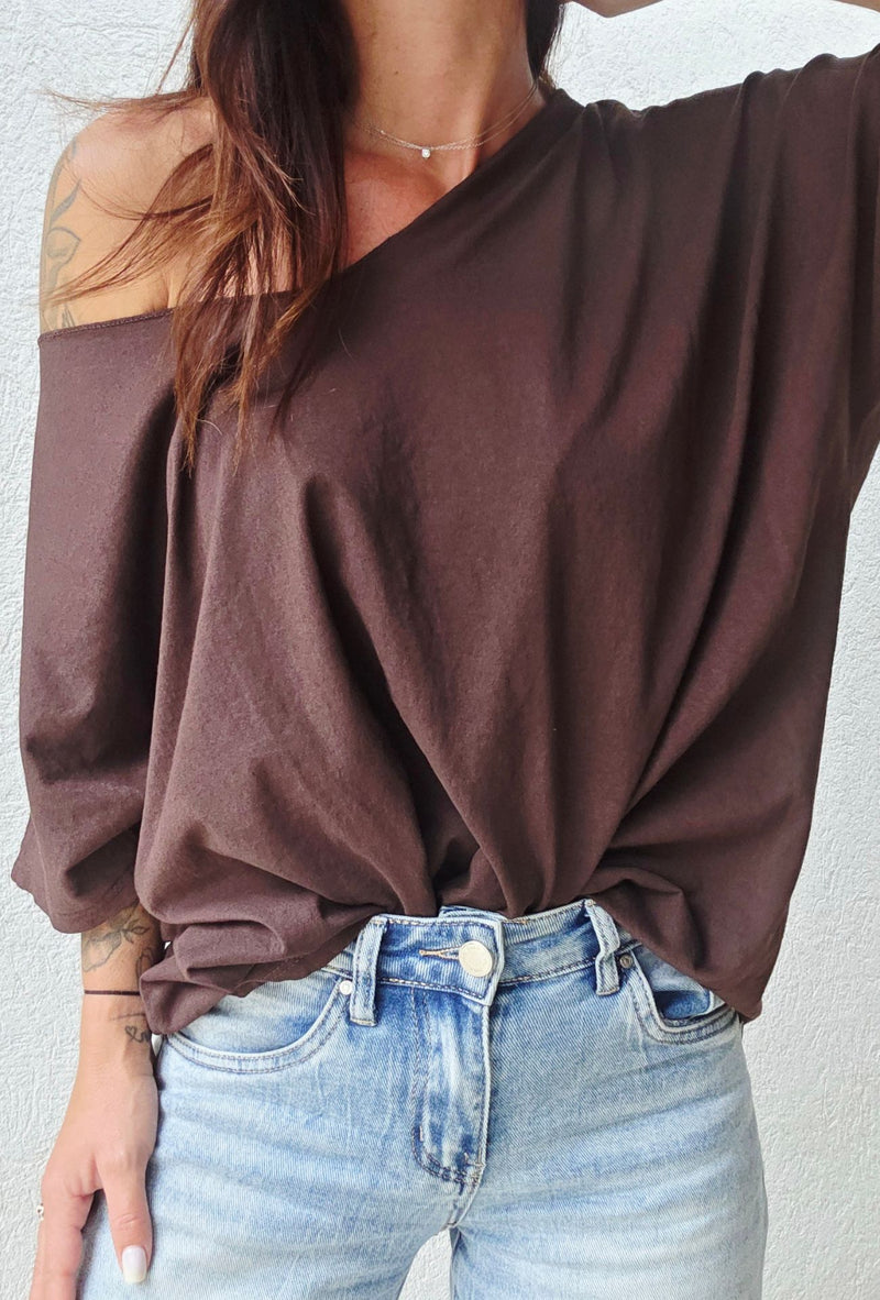 Tee-shirt INGRID - marron