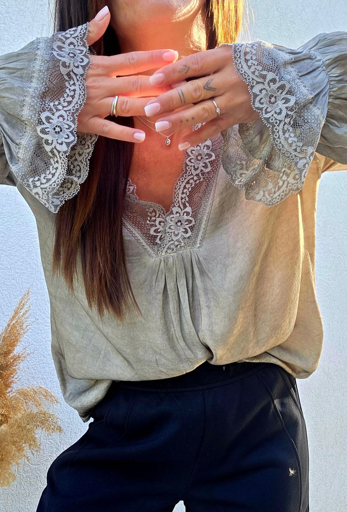 Blouse DALIA taupe