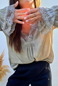 Blouse DALIA taupe