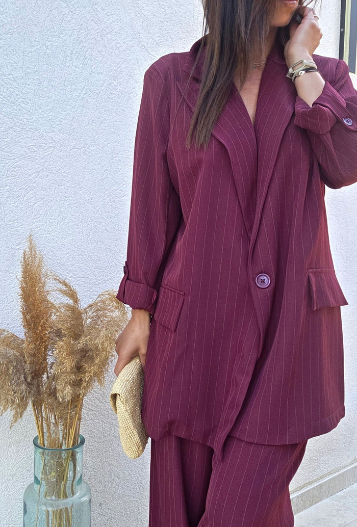Ensemble BILLIE bordeaux
