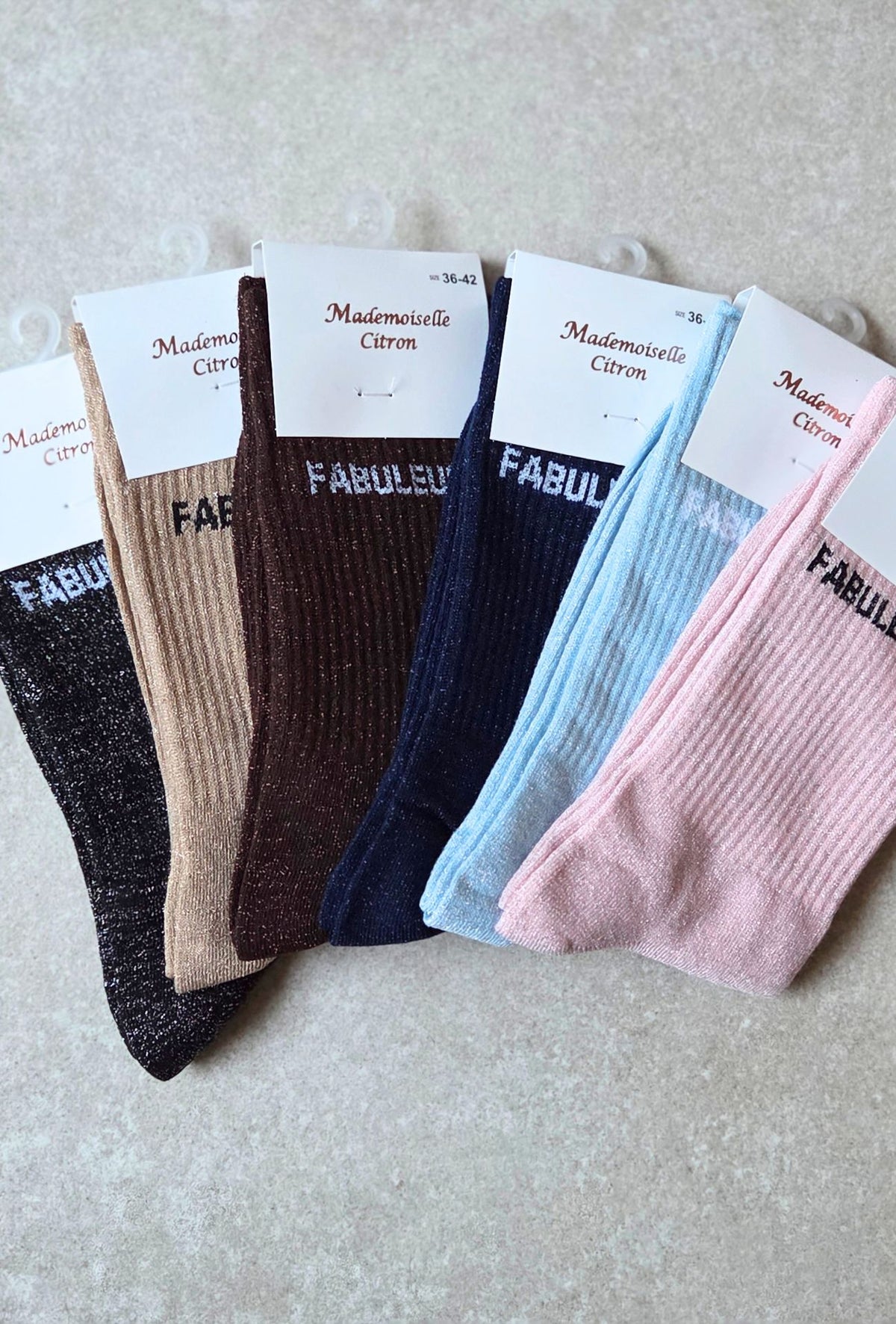 Chaussettes à paillettes FABULEUSE