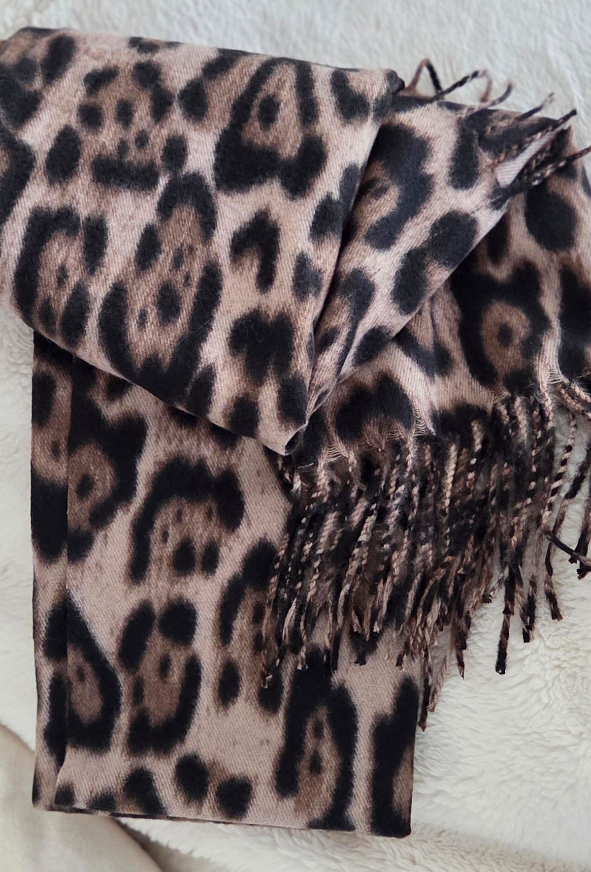 Écharpe VANÉ léopard