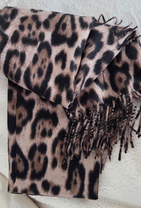 Écharpe VANÉ léopard