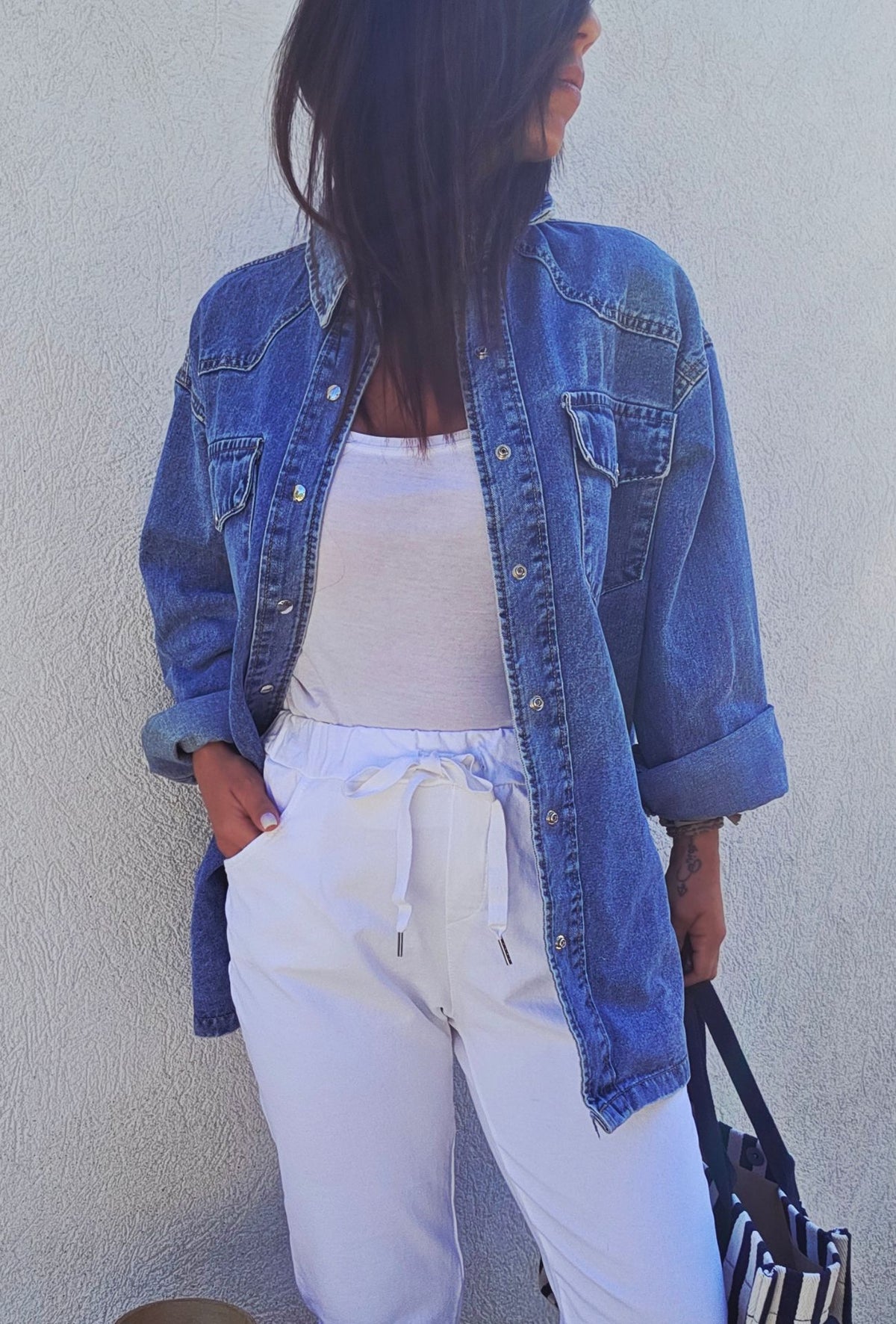 Veste / Chemise en jeans KATE