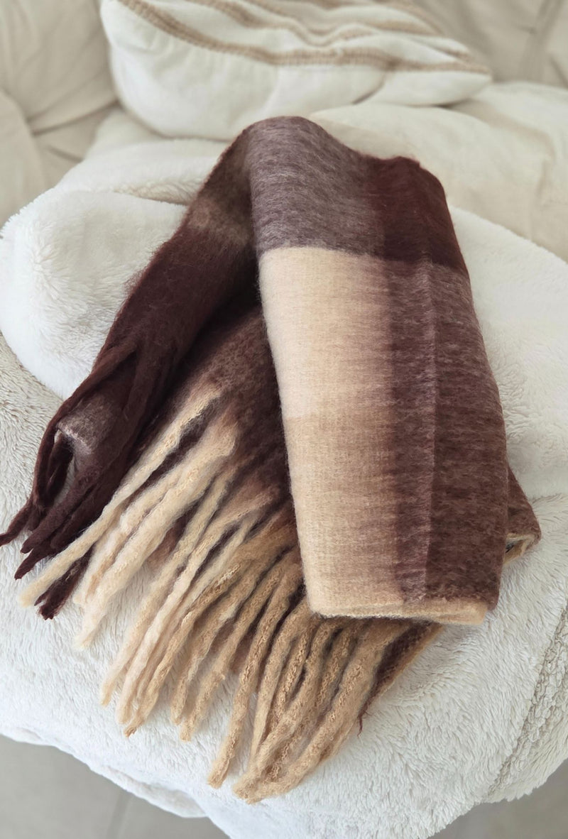 Écharpe MELINA marron