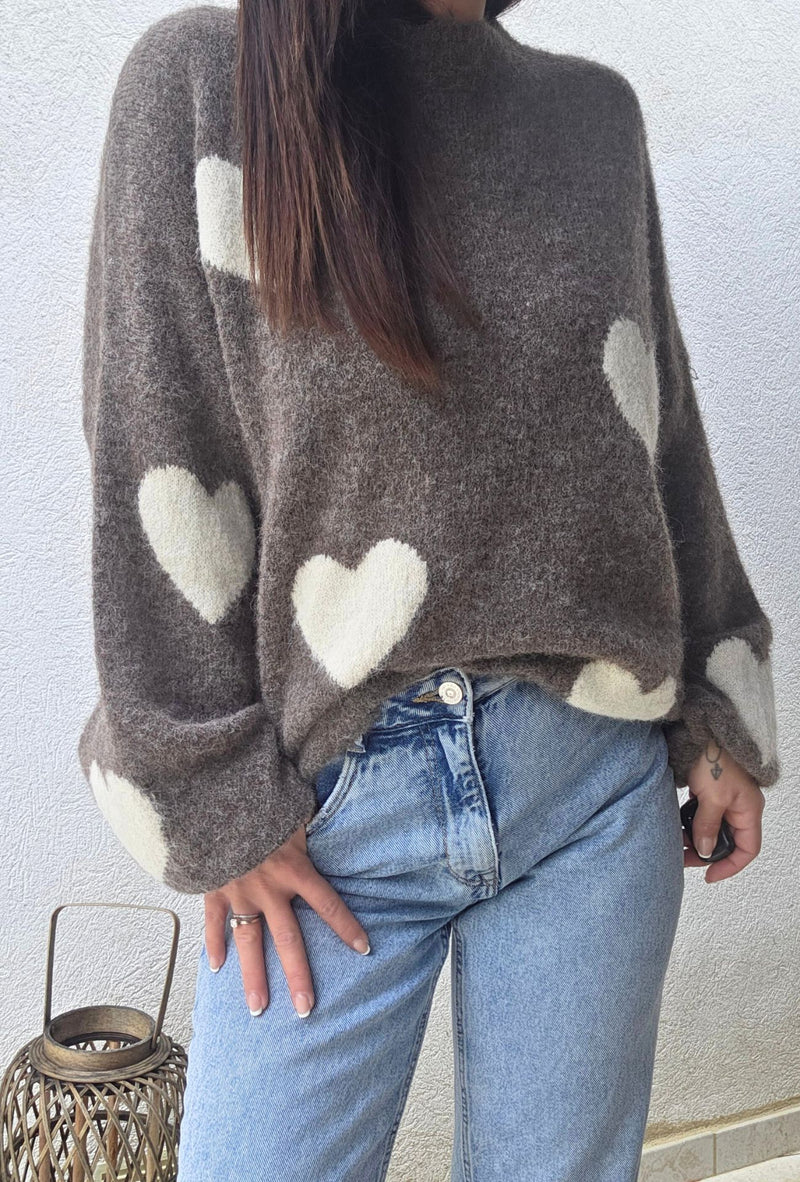 Pull LOVE Taupe