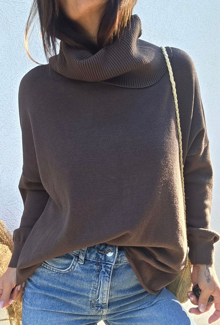 Pull COLETTE marron