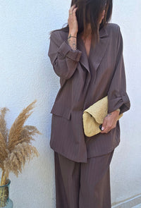 Ensemble BILLIE marron