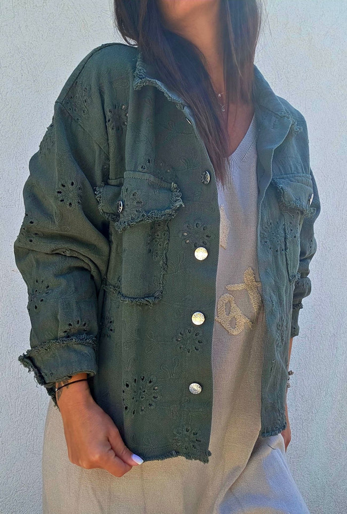Veste MINAYA kaki