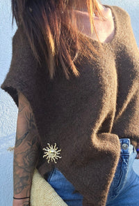 Gilet GOLDY – marron