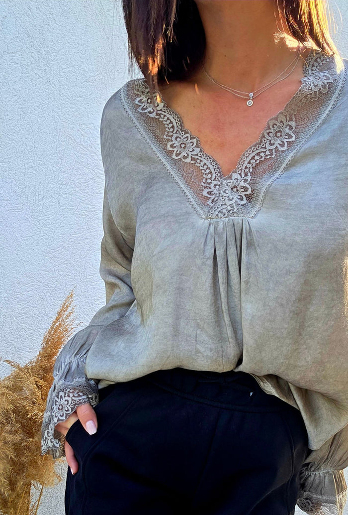Blouse DALIA taupe