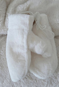 Moufles ANGELINA blanches