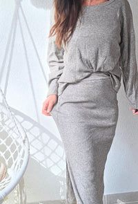 Ensemble KARINE taupe