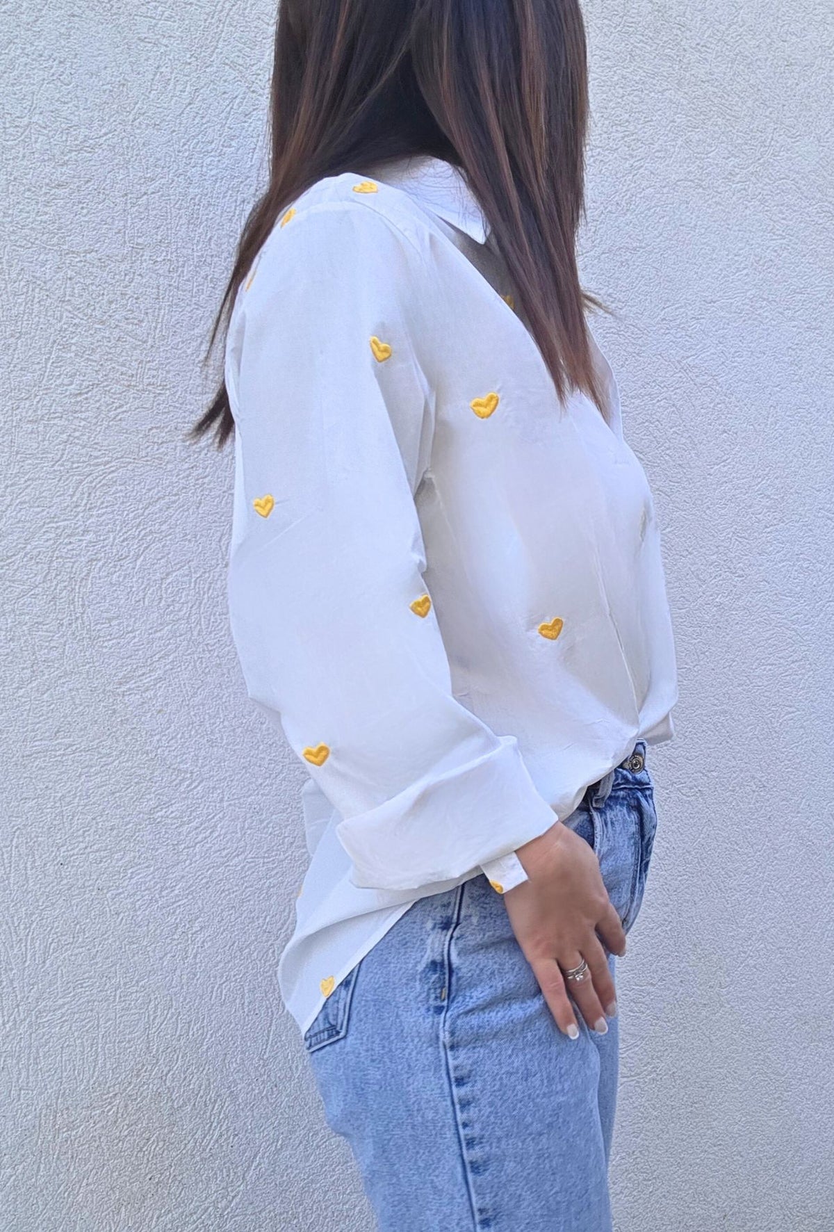 Chemise LOVE yellow