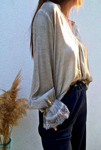 Blouse DALIA taupe