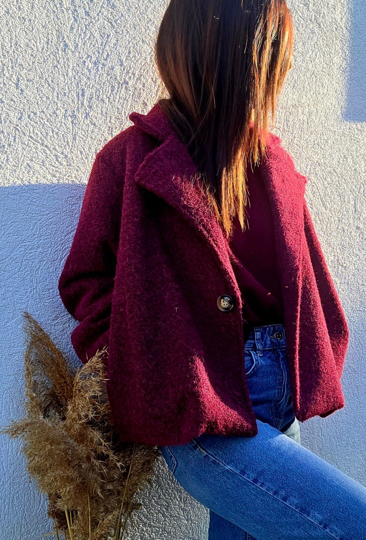 Veste PALOMA bordeaux