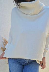 Pull COLETTE blanc crème