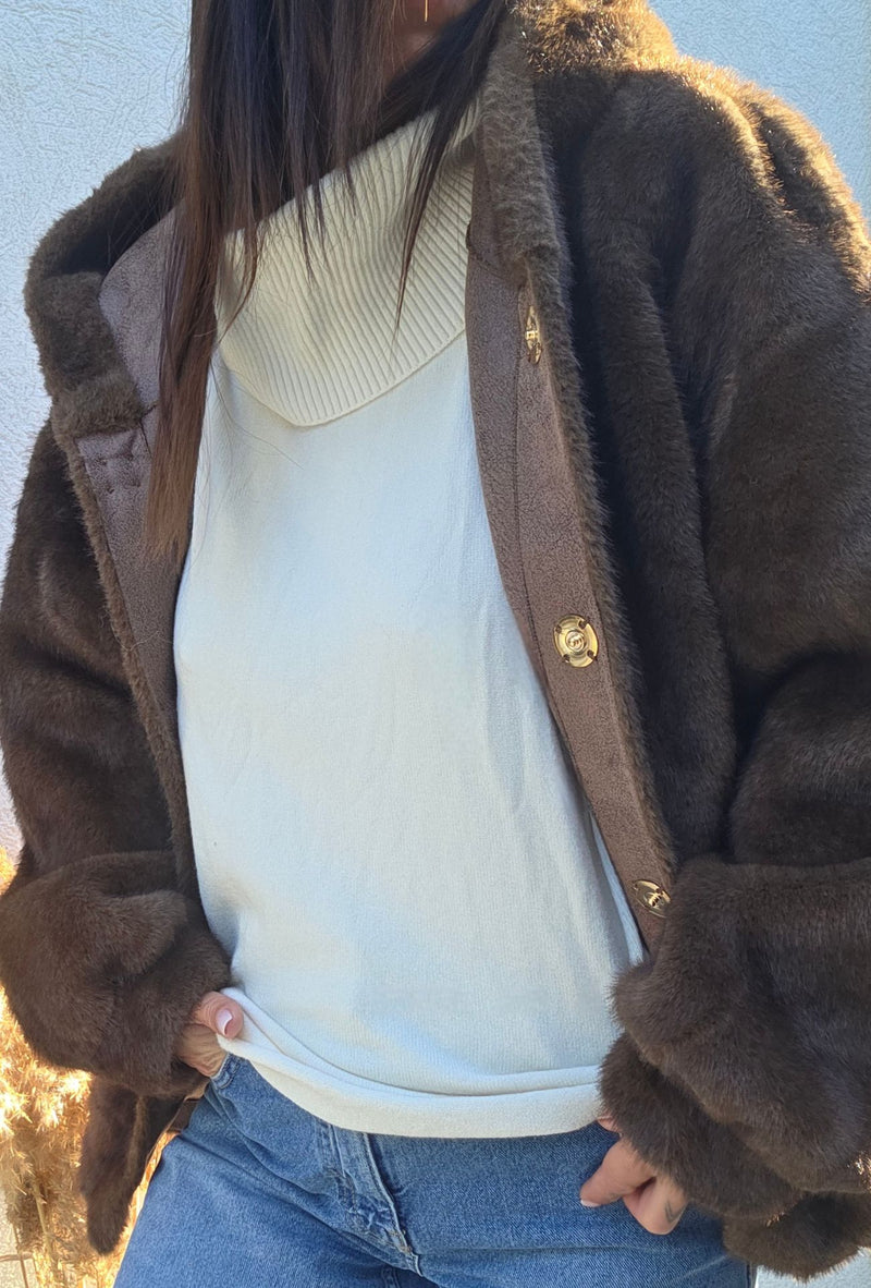 Manteau BELLA – marron