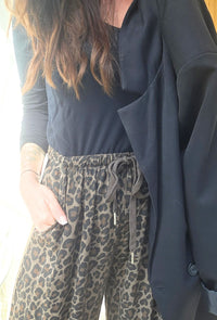 Pantalon LEO léopard
