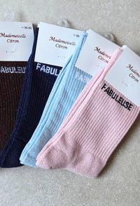 Chaussettes à paillettes FABULEUSE