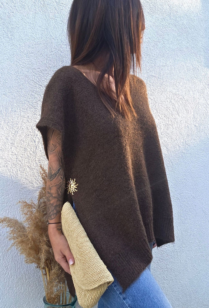 Gilet GOLDY – marron
