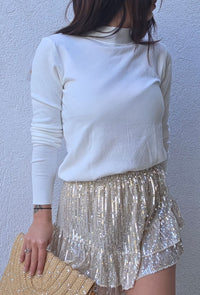 Jupe short sequins MARIA 