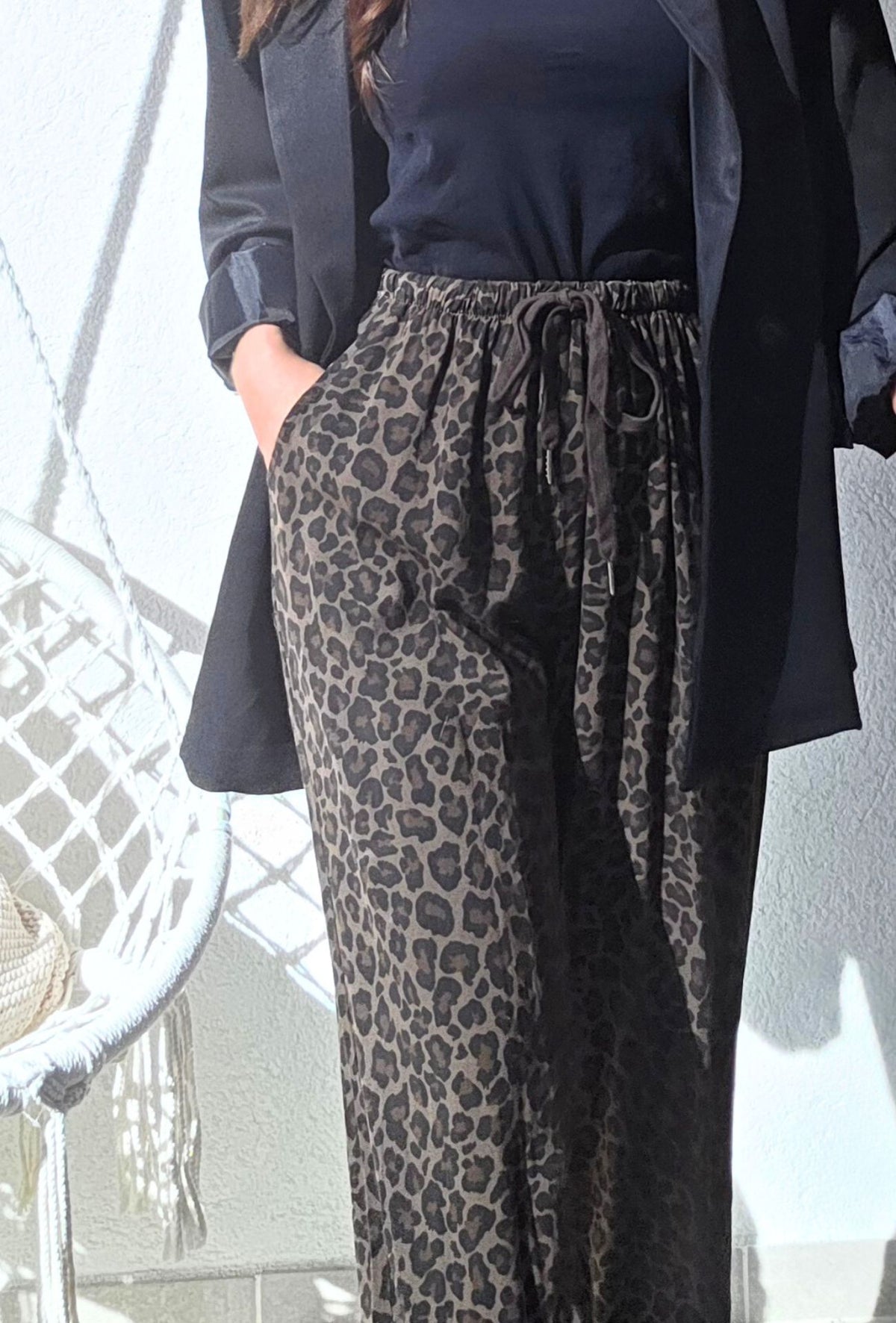 Pantalon LEO léopard