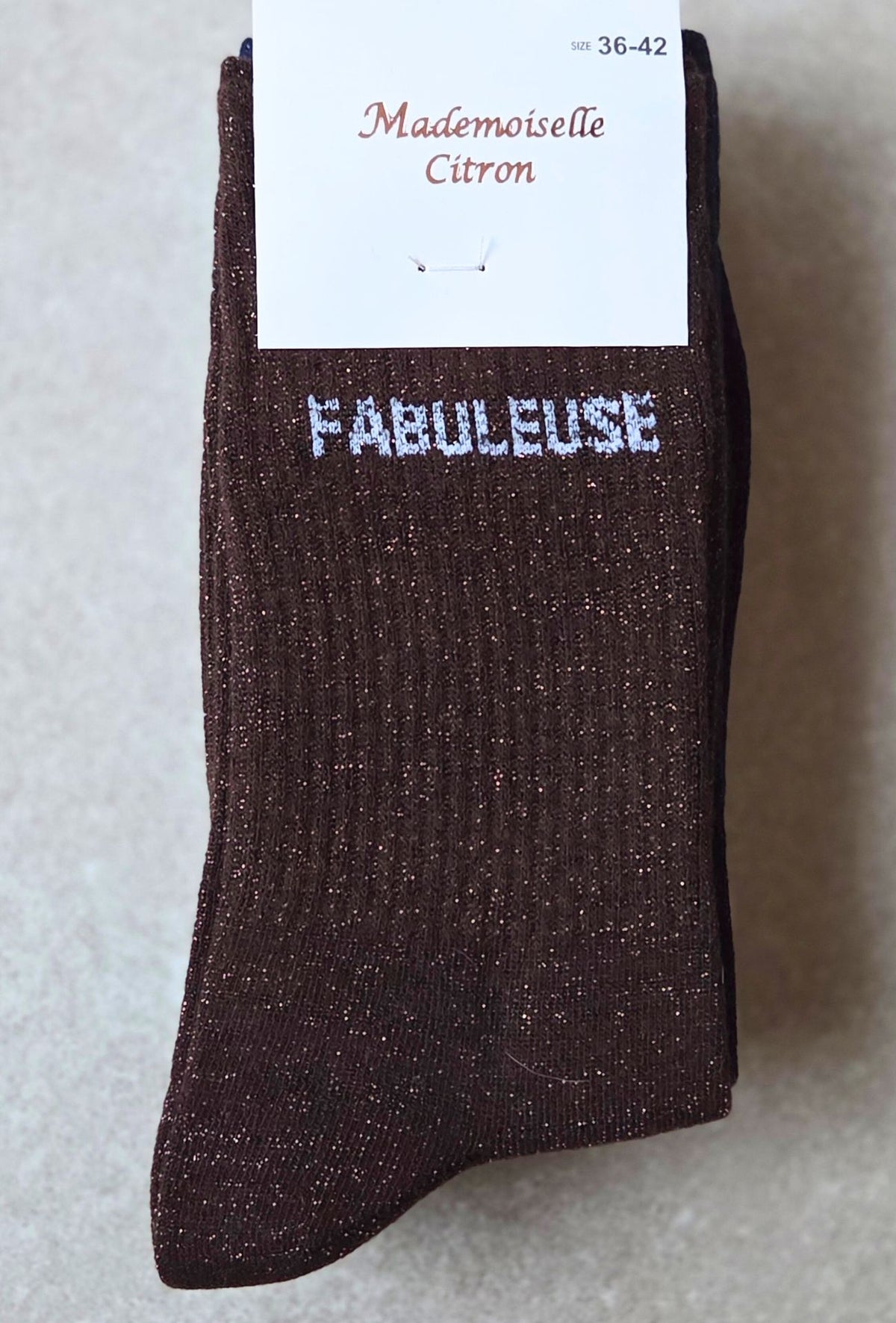 Chaussettes à paillettes FABULEUSE