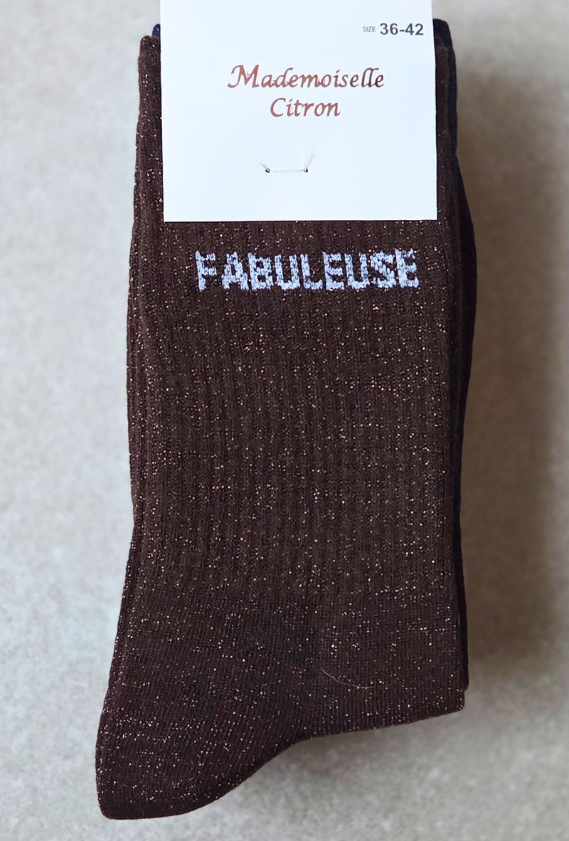Chaussettes à paillettes FABULEUSE