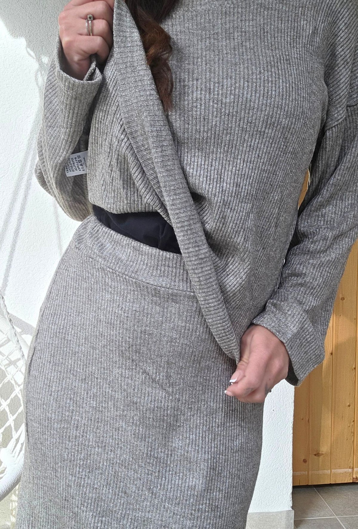 Ensemble KARINE taupe