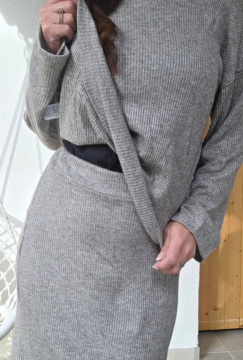 Ensemble KARINE taupe