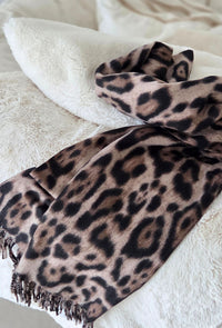 Écharpe VANÉ léopard