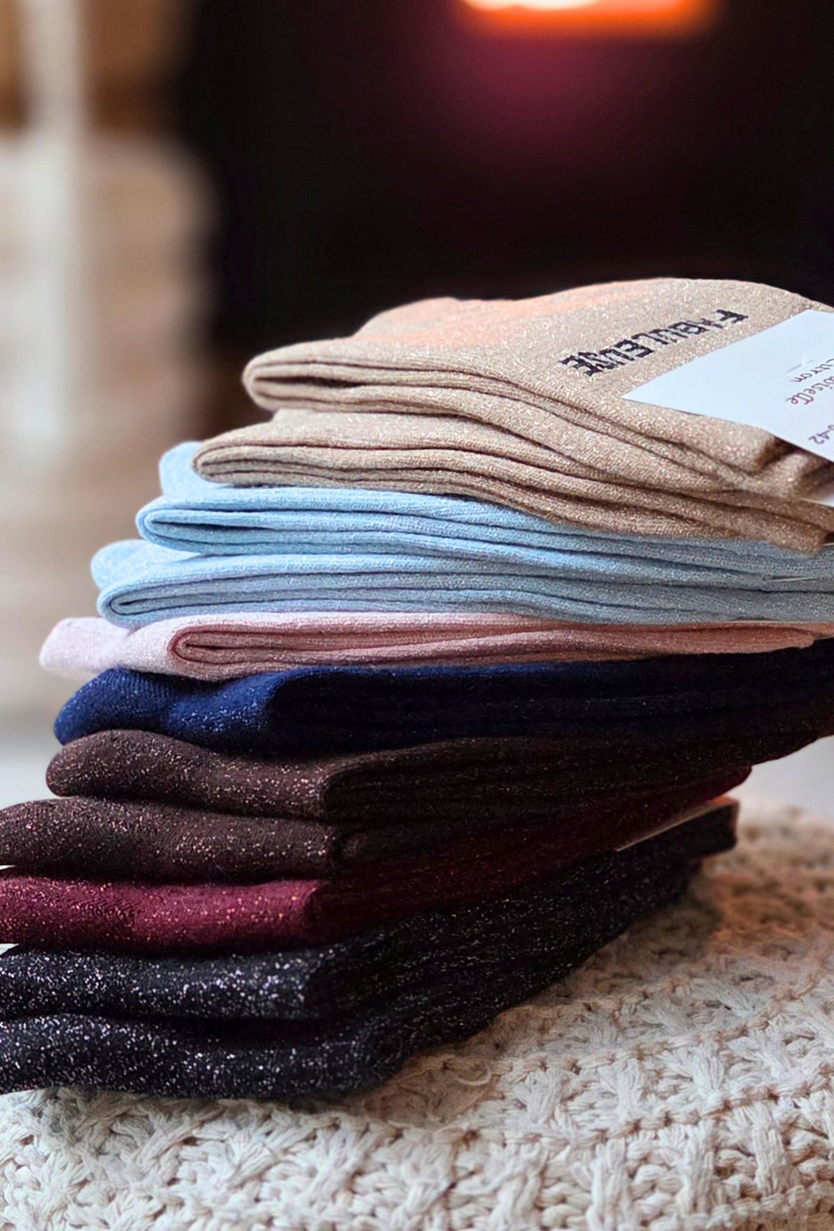 Chaussettes à paillettes FABULEUSE